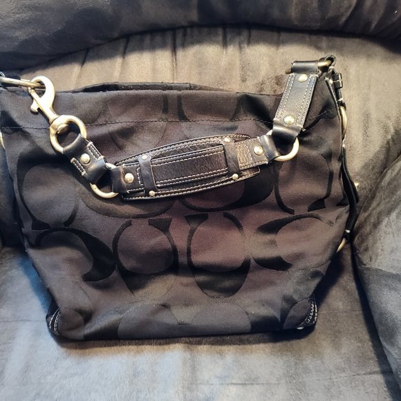 Coach Handbags - Black Large Coach Purse